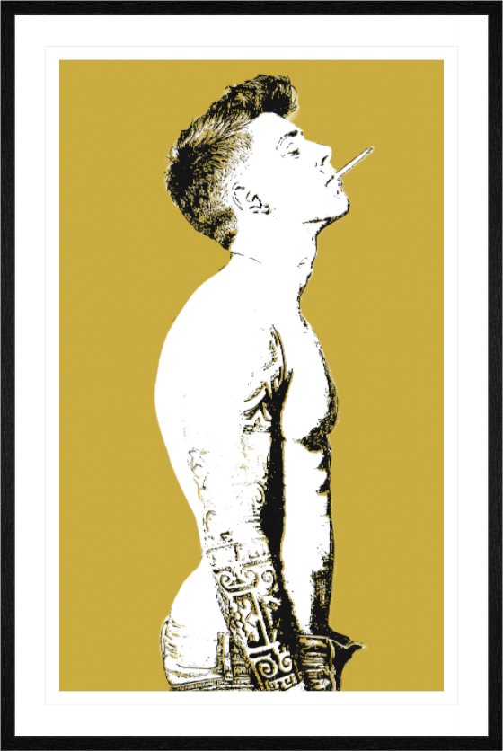 Main image Nachklang – Fine Art Print nach Linolschnitt