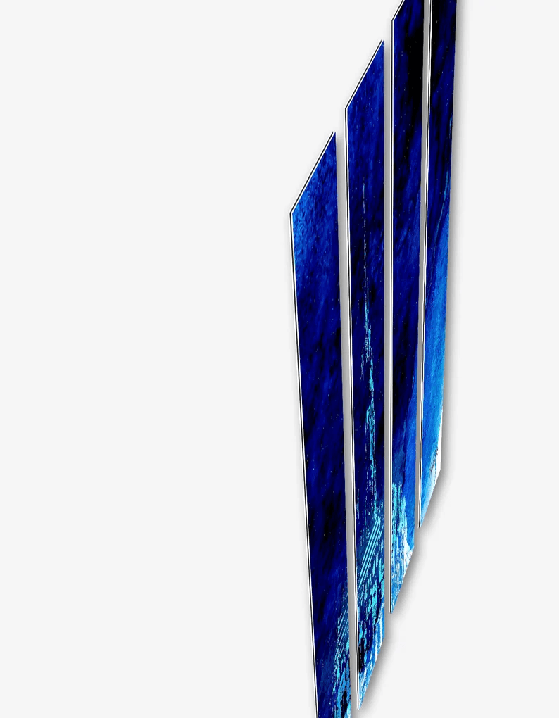 Empire State /Kunst vom Original auf ganz neue Art/auf Alu-Dibond/Thema New York/Hochwertiger Druck/Limitiert/mit Zertifikat/in 4 Größen