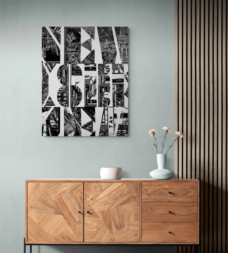 Echter Kunst-Foto-Abzug auf Holz/Schwarz/Hochwertiger Druck v.Original/Limitiert/m. Zertifikat/Signiert/in 4 Größen