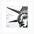 New York City Ausschnitt der berühmten "Lady Liberty" der Freiheitsstatue als Original in hochwertigem Druck - ein absolutes Highlight für New York Fans! Farb-Druck, Carbon-Black, vom Künstler signiert und zertifiziert